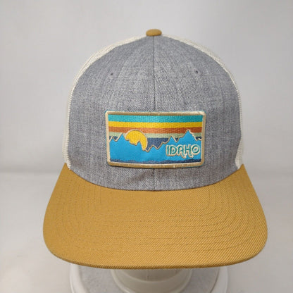 Idaho Patch Snapback Mesh Back Trucker Hat Multi One Size Richardson