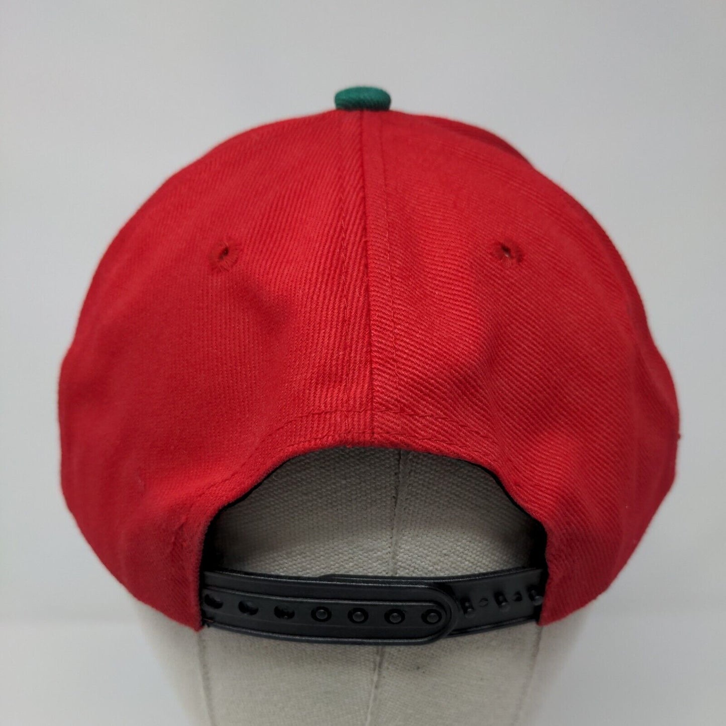 Bah Humbug Adult Snapback Hat Multicolor OSFA Adjustable Embroidered Cotton