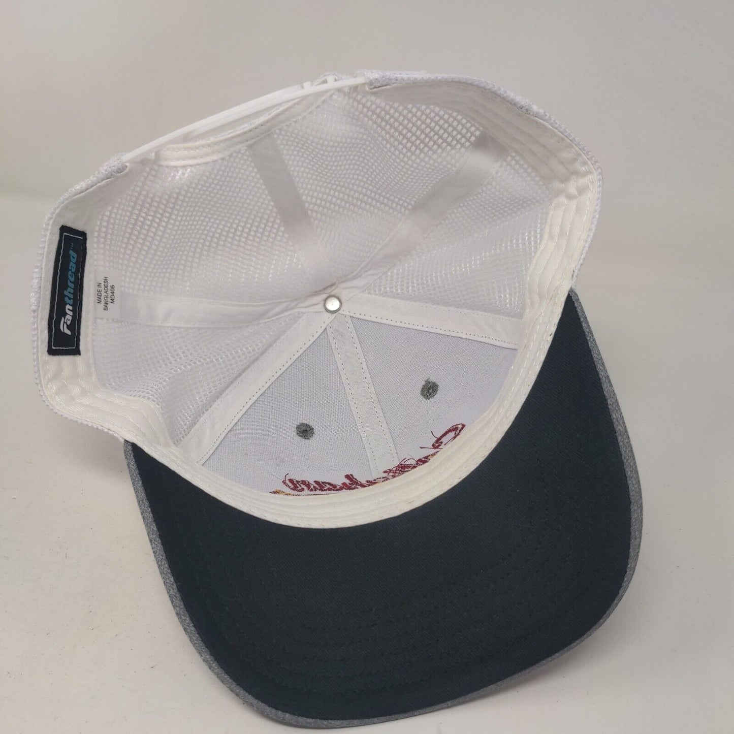 Fanthread Men's Snapback Mesh Back Hat Gray Embroidered Callahan Little Warriors
