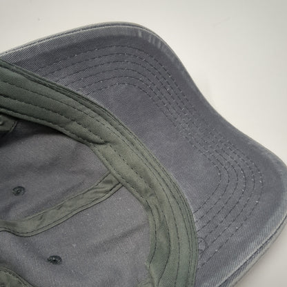 Bigfoot Slideback Hat Gray One Size Adjustable 6 Panel Vent Holes