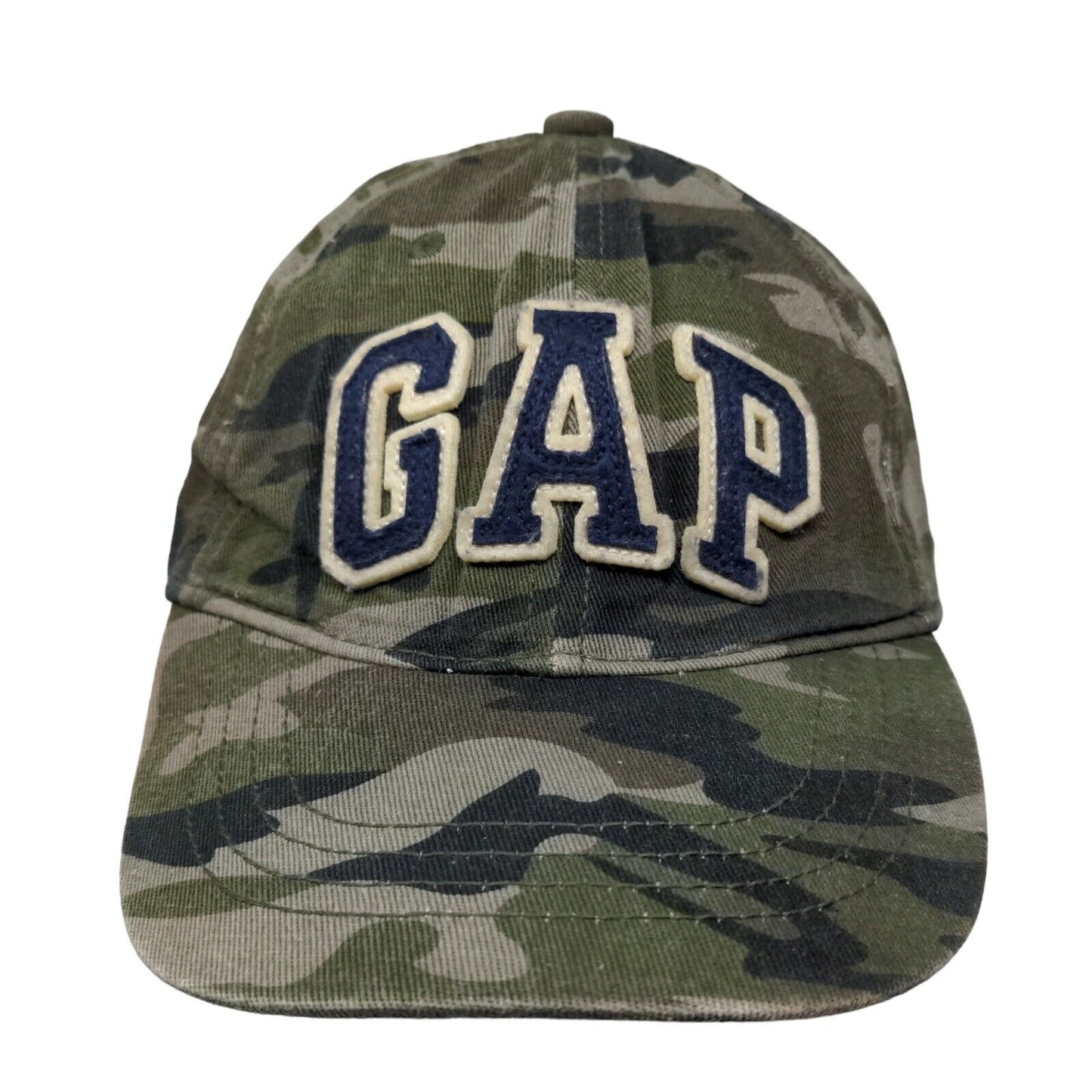 Gap Kids Strapback Hat Camouflage L/XL Adjustable 6 Panel Outdoor