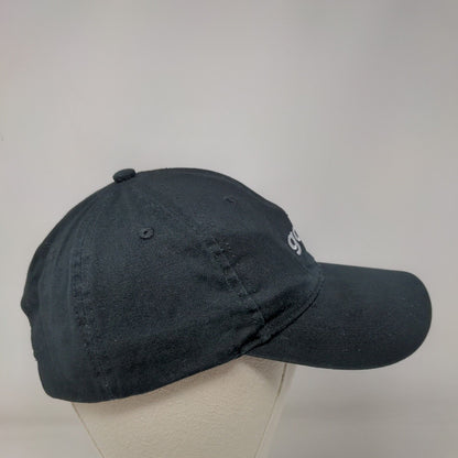 Gopuff Slideback Hat Black One Size Solid Embroidered Adjustable 6 Panel