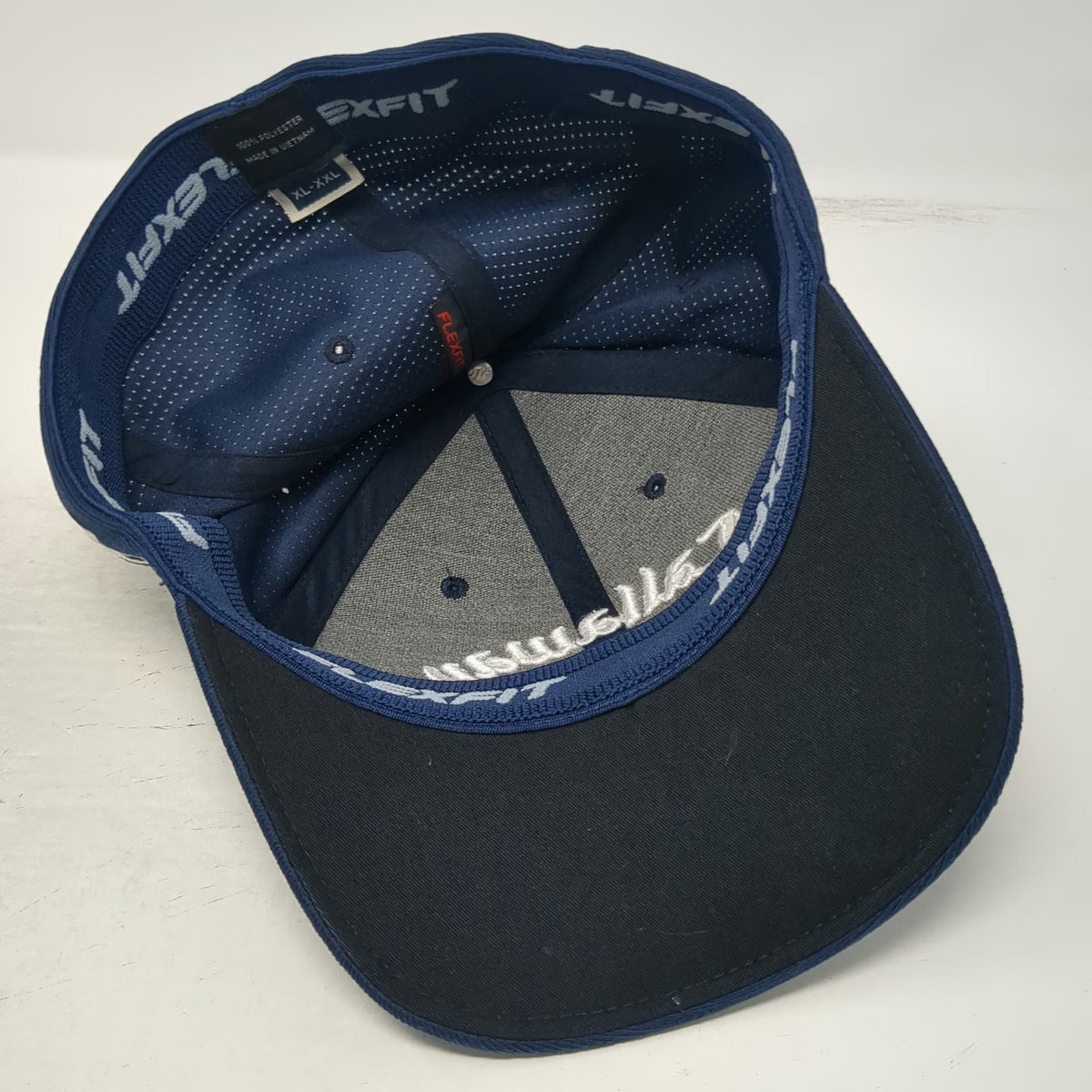Callaway Baseball Cap Blue XL Fitted Chrome Soft Apex Epic Odyssey Golf Hat
