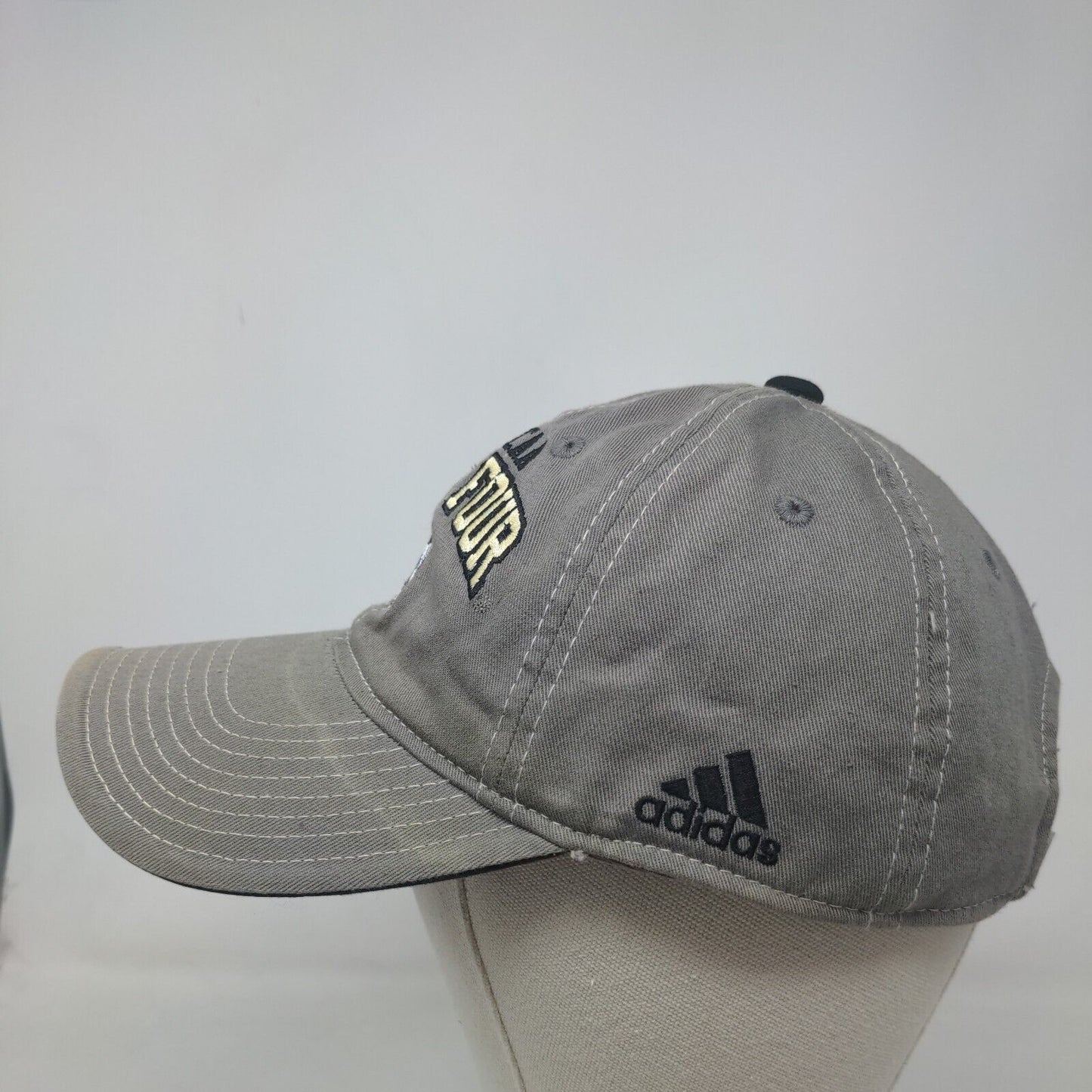 Butler Bulldogs NCAA Final Four 2011 Slideback Hat Gray OSFA Adidas Embroidered