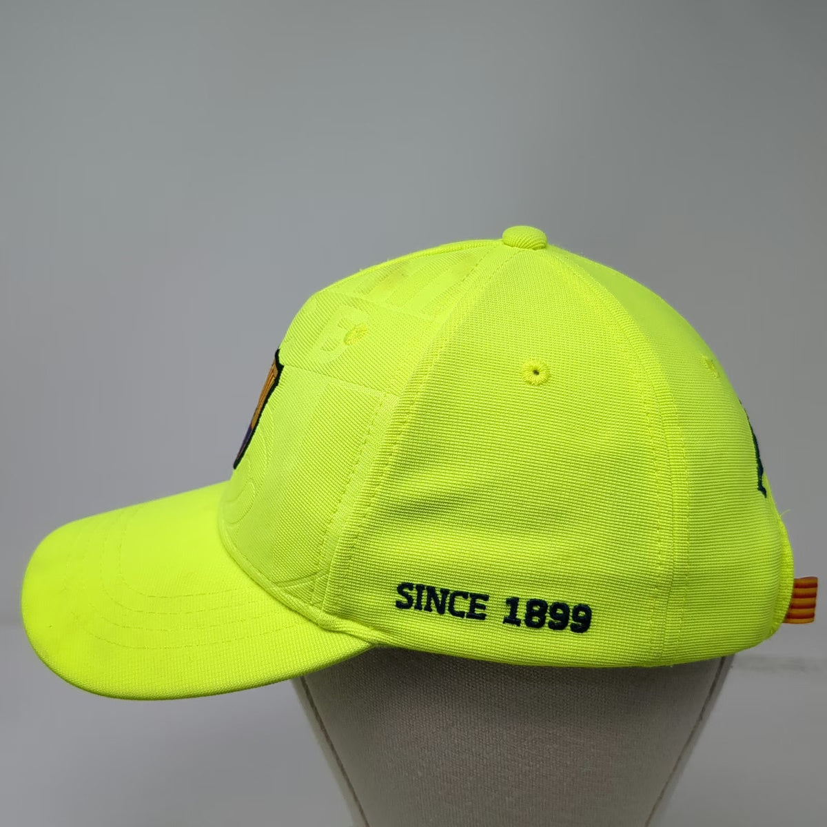 FC Barcelona FCB 5 Panel Hat Green One Size Strapback Since 1899 Soccer Club