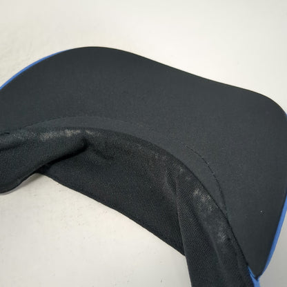 Nike Visor Blue One Size Featherlight Dri-FIT Embroidered Swoosh Strapback Hat