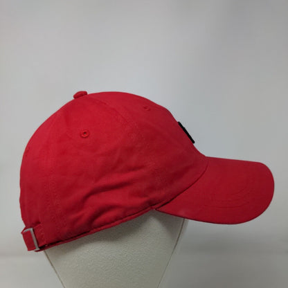 Victoria's Secret PINK Slideback Hat Red One Size Adjustable 6 Panel
