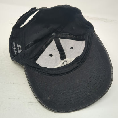 Image Solutions Albertsons Black Baseball Cap Hat OSFM Embroidered Cotton Strap