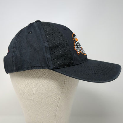 Ripken Baseball Hat Black One Size Mesh Signature Cal Jr Adjustable Strapback