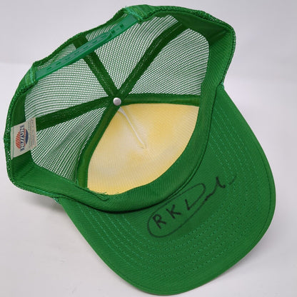 Bushwood CBC Snapback Rope Trucker Hat Green One Size Mesh Back Nissun