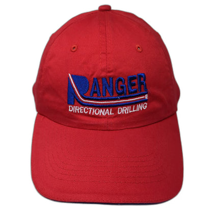 Mills J. Vautrot Ranger Directional Drilling Hat Red One Size Baseball Cap