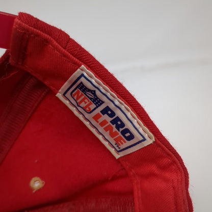 San Francisco 49ers NFL Starter Trucker Hat Red Snapback Wool Pro Line Vintage
