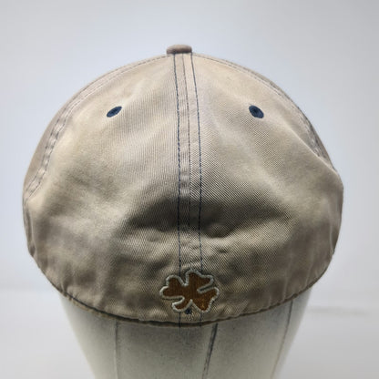 Notre Dame Fighting Irish NCAA Twins Enterprise Cap Blue XL Hat Fitted Shamrock