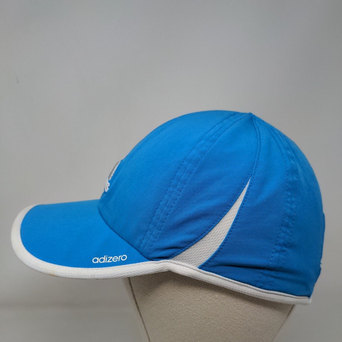 Adidas Adizero Strapback Hat Blue OSFA Embroidered Logo Climacool