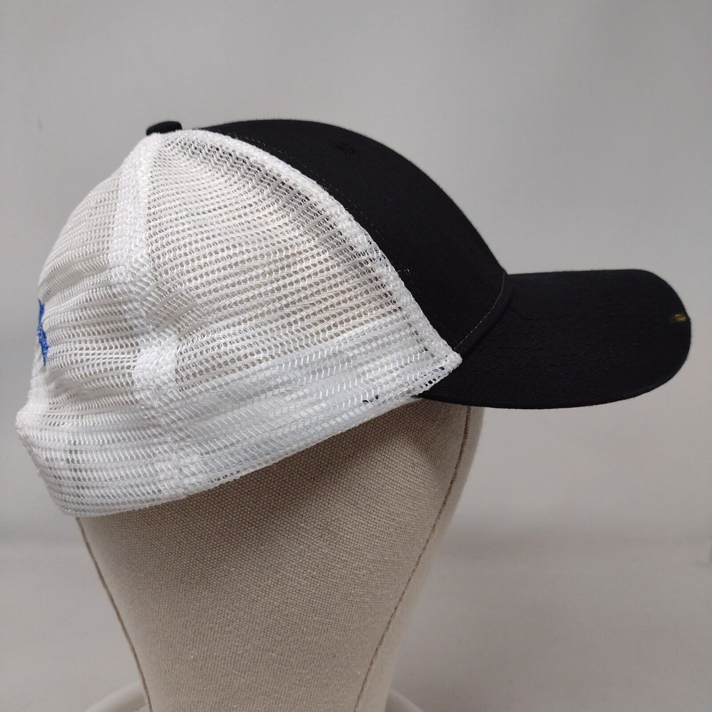HG Higher Grounds Snapback Mesh Back Trucker Hat Black OSFA Colorblock