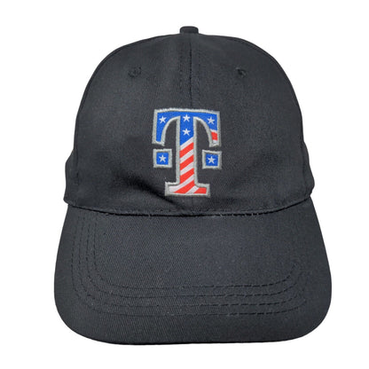 T-Mobile USA Flag Strapback Hat Black One Size Mobilize For Service