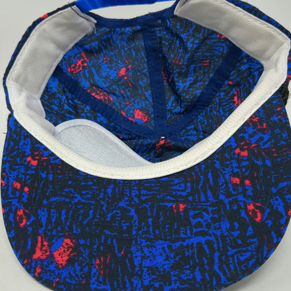 5 Panel Blue One Size Snapback Hat BMC West Building Materials All Over Print