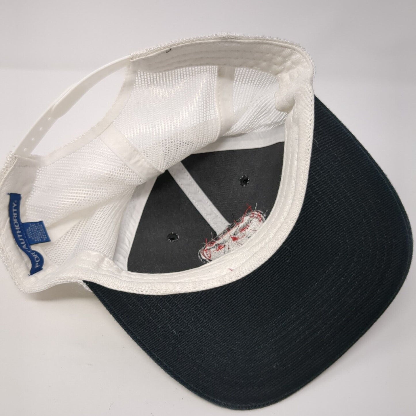 Overland Armament Snapback Trucker Hat Black OS Adjustable Mesh Port Authority