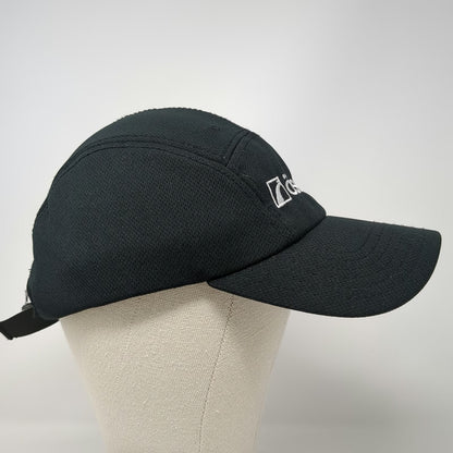 OTTO 5 Panel Black One Size Strapback Hat Ossur Challenged Athletes Foundation