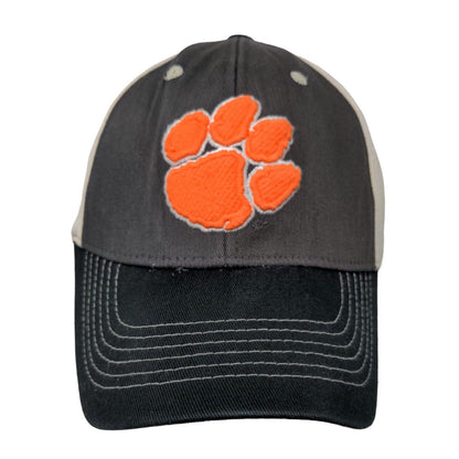 Clemson Tigers Fitted Hat Multicolor Embroidered Pawprint Logo NCAA