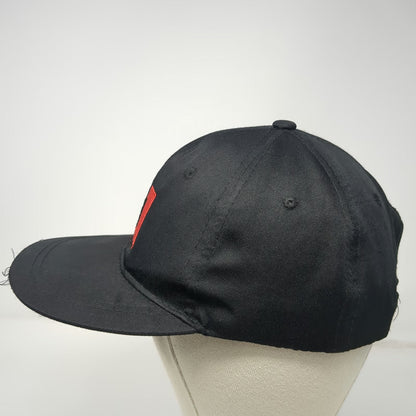 Jimmy John's Snapback Black Red One Size Embroidered Logo Polyester Sandwich Hat