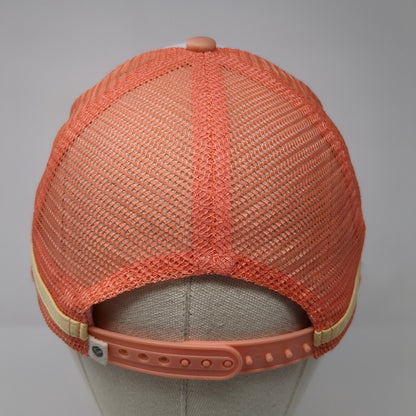 Tropical Palm Tree Snapback Trucker Hat Multicolor One Size Mesh Back ROXY