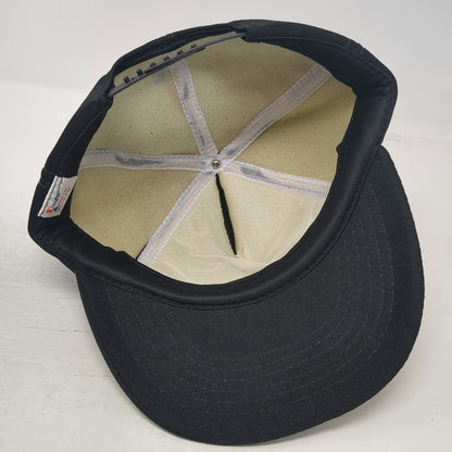Designer Award Cap 5 Panel Black Hat L TLC Truss & Lumber Co Snapback Scrambled