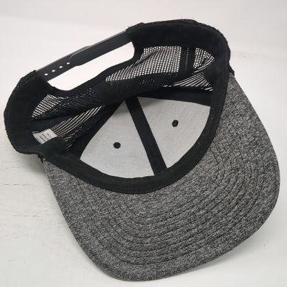Les Schwab Tires Logo Trucker Hat Gray One Size Mesh Back Snapback Baseball Cap