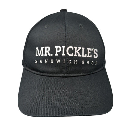 Mr. Pickle's Sandwich Shop Slideback Hat Black One Size Adjustable