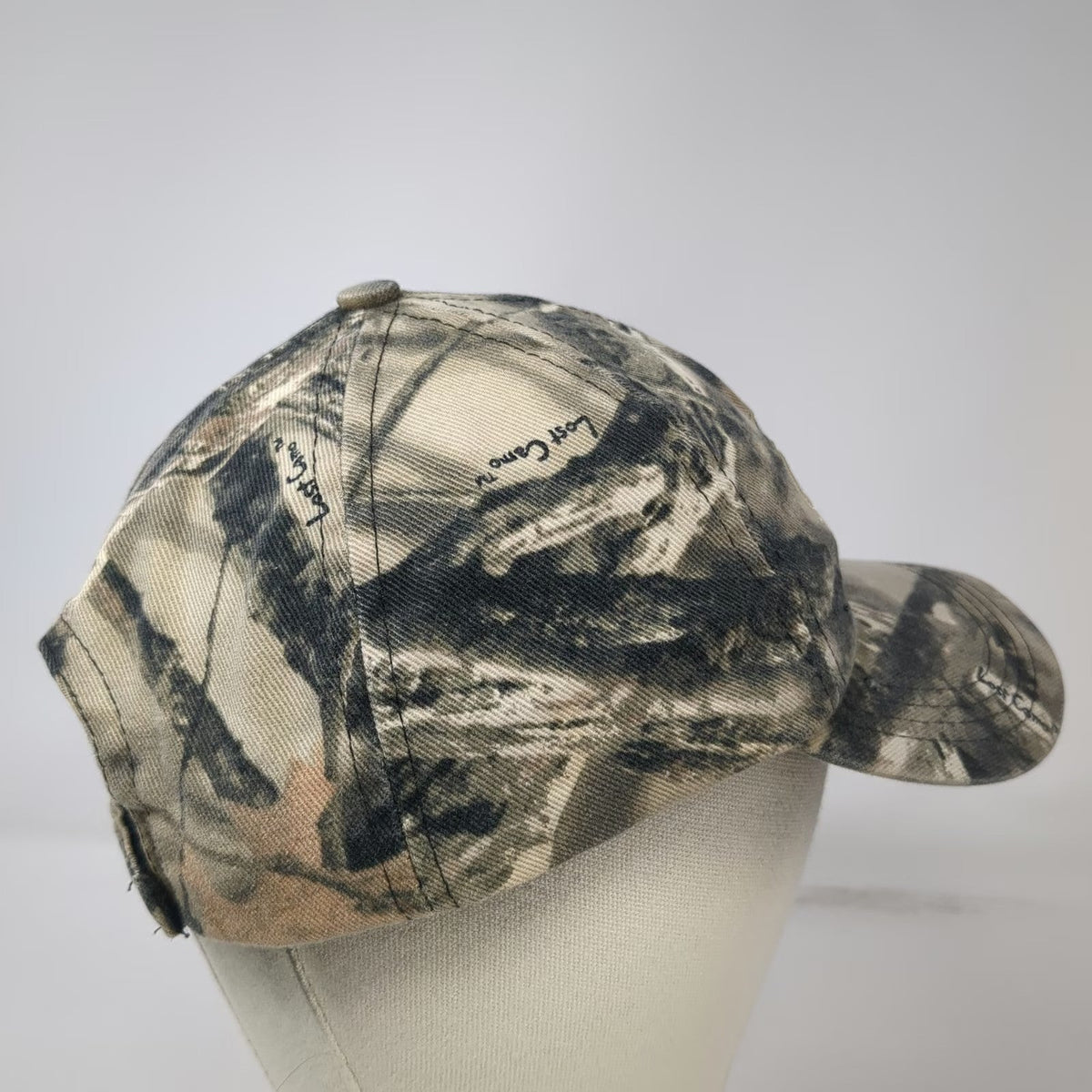 Mathews Baseball Cap Gray Brown One Size Lost Camo Archery Solocam USA hat