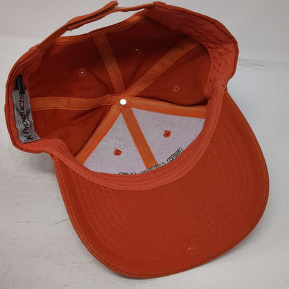 K-Products Graybar Baseball Cap Orange One Size Strapback Embroidered Logo Hat