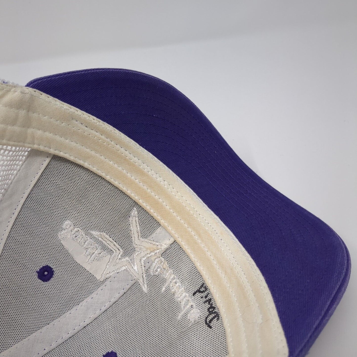 South Orlando Snapback Trucker Hat Purple One Size Mesh Back Champro