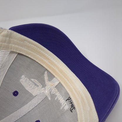 South Orlando Snapback Trucker Hat Purple One Size Mesh Back Champro