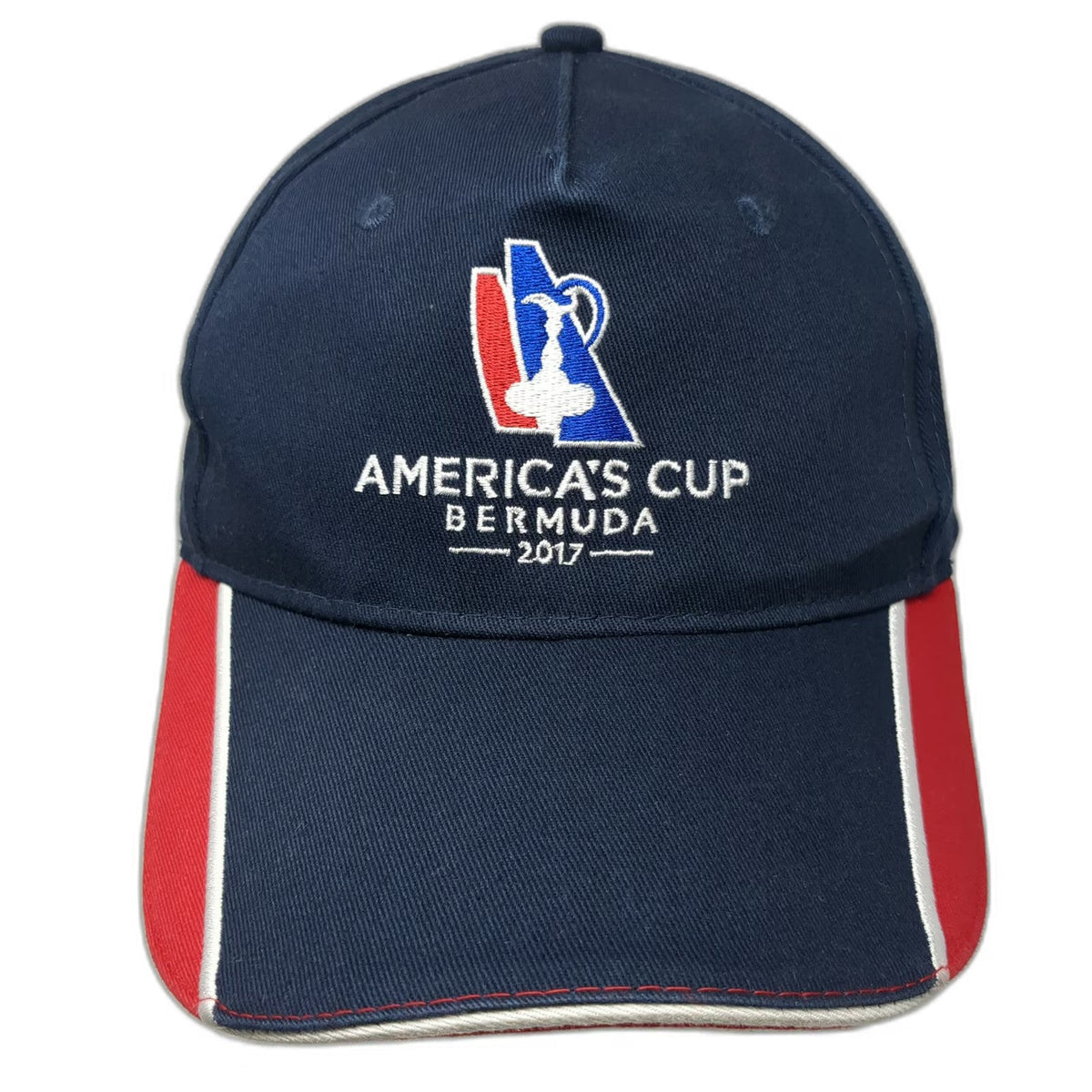 America's Cup 5 Panel Blue One Size Bermuda 2017 Sailing XL Catlin Cotton Hat