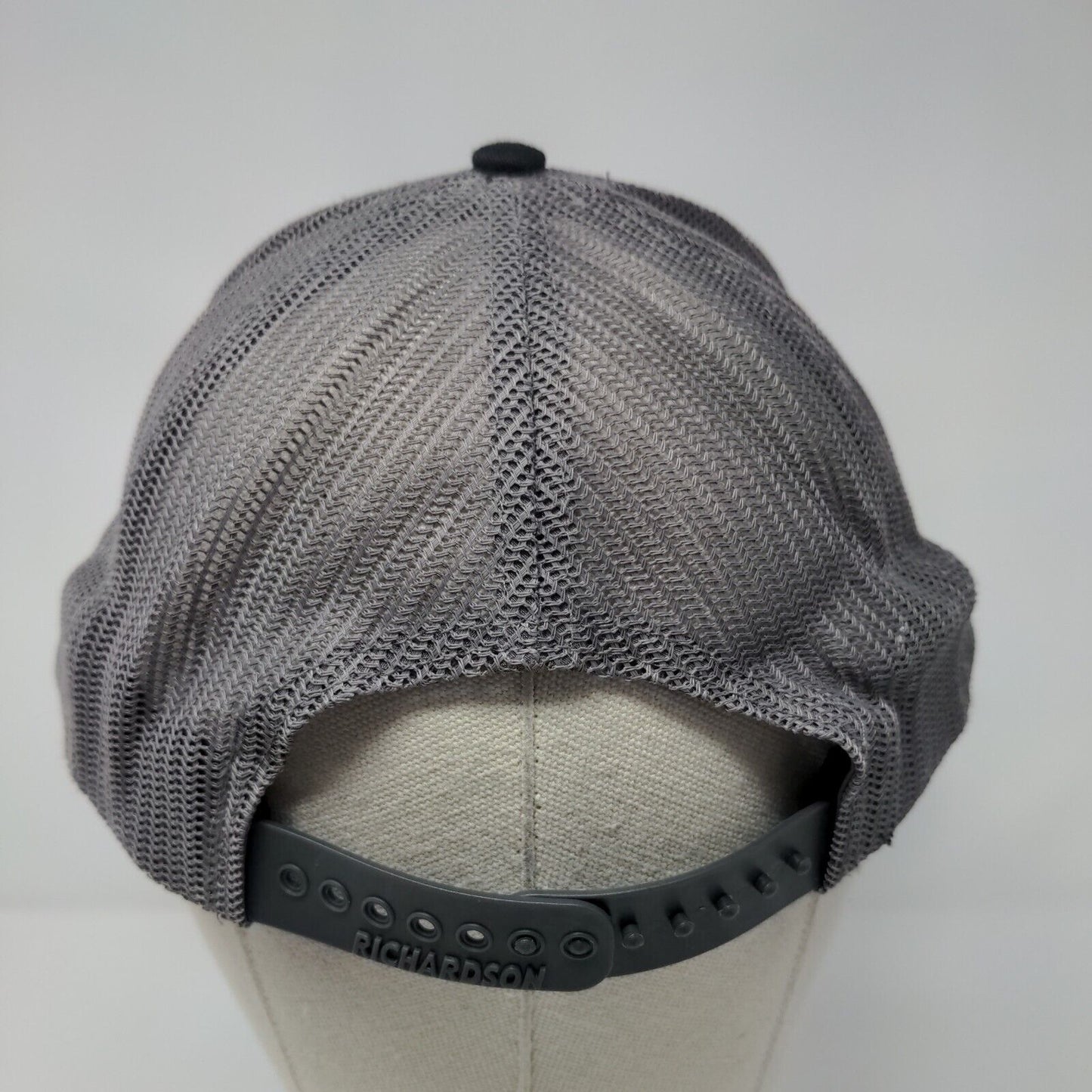 Utah Ale Trail Snapback Trucker Hat Black One Size Mesh Back 6 Panel Richardson