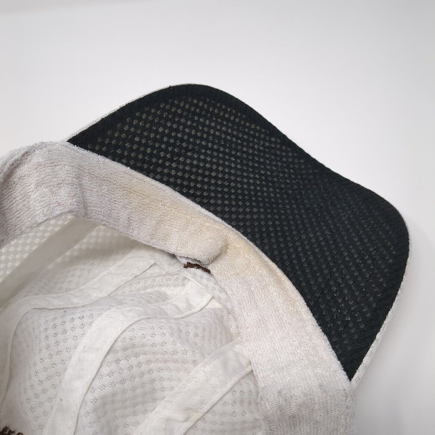 The Athlete's Foot Strapback Hat White One Size Adjustable Bay Six