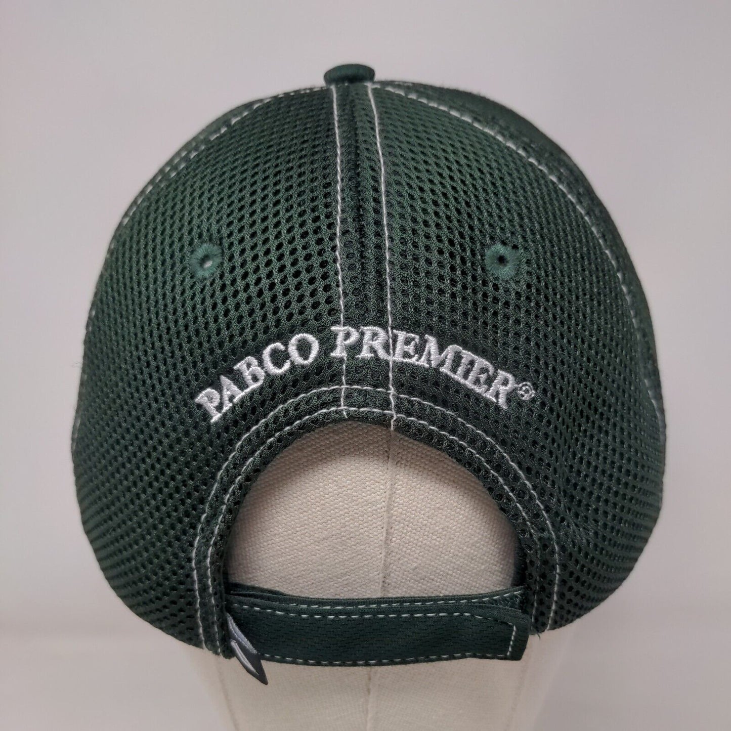 Pacific Supply Pabco Premier Adult Strapback Hat Green One Size Pacific Headwear
