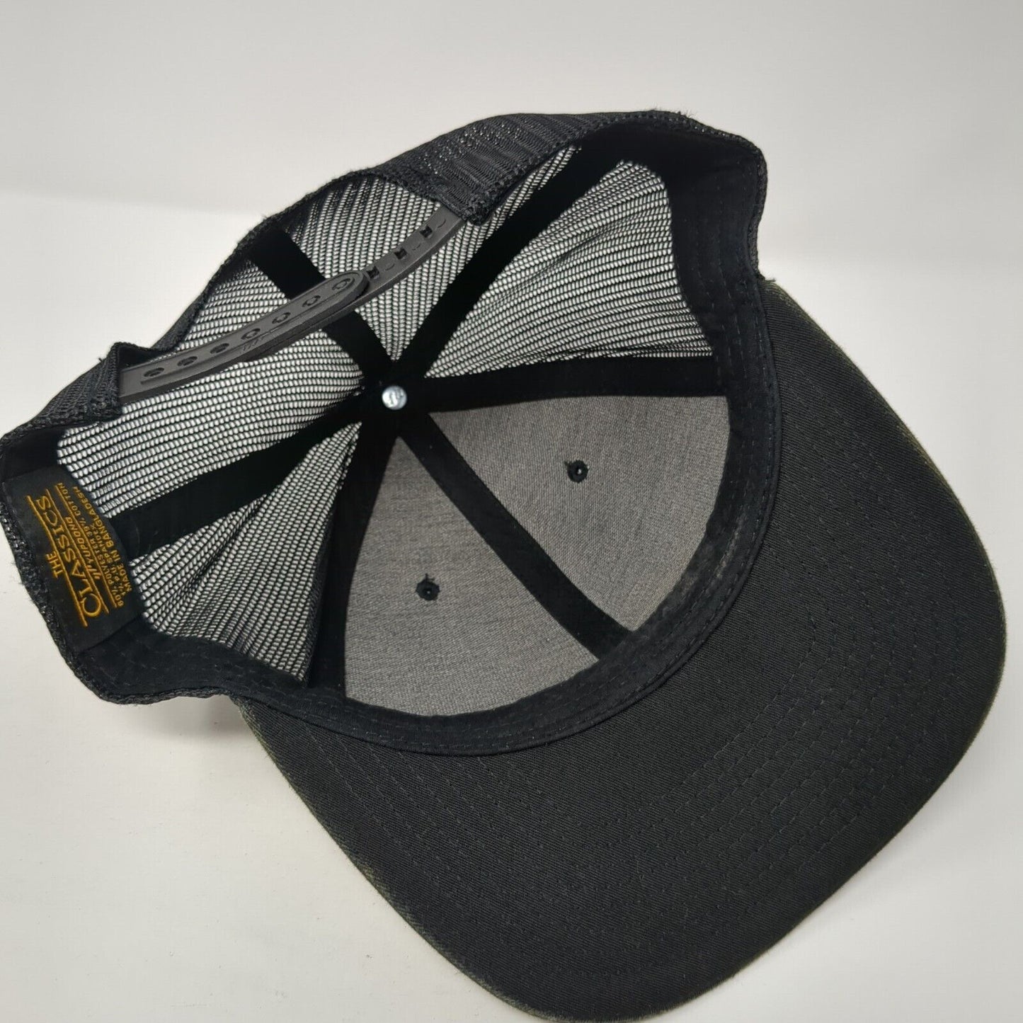 Let's Go Brandon Patch Snapback Trucker Hat Camo One Size Mesh Back