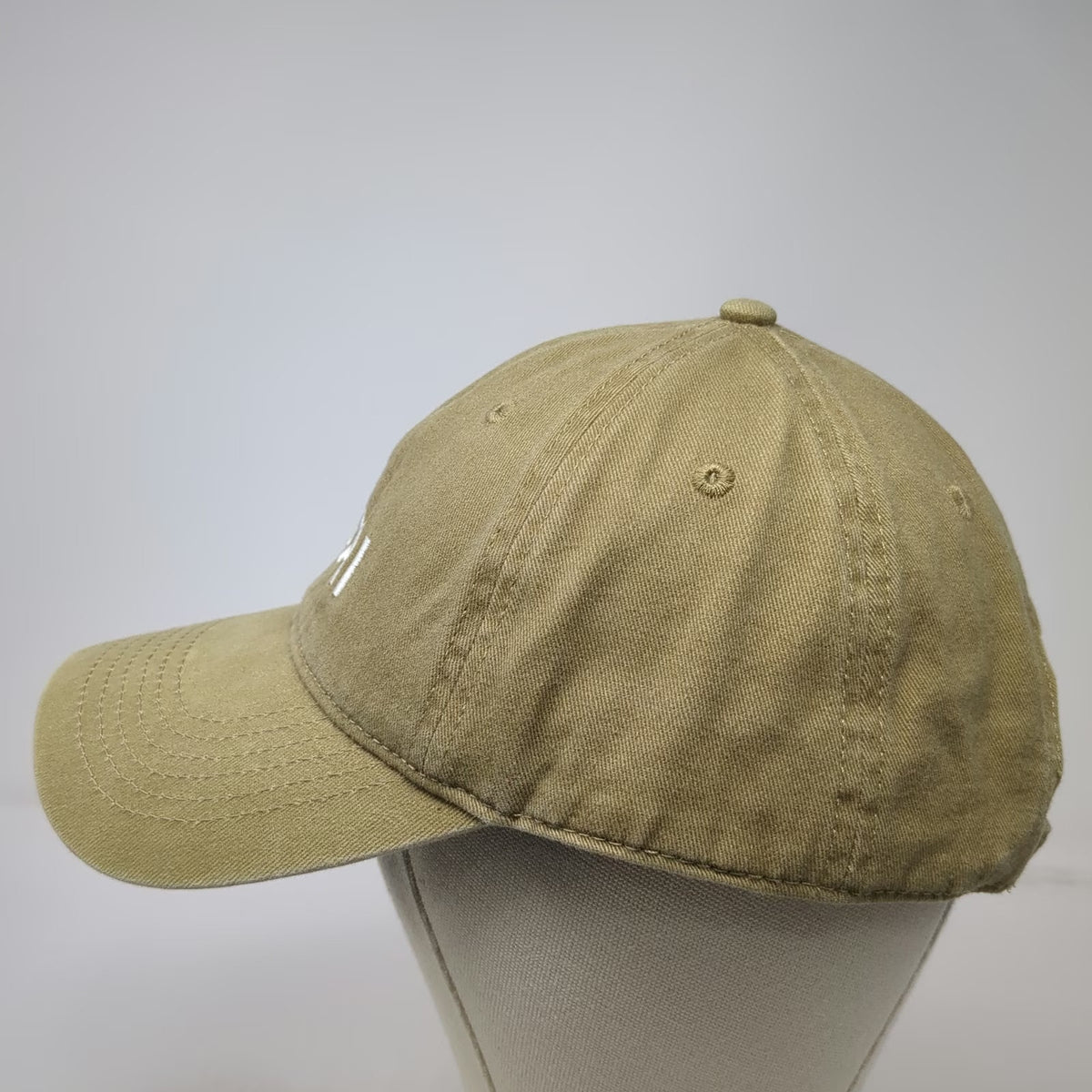 Vuori Baseball Cap Green OSFM Embroidered Logo Adjustable Slideback Twill Hat