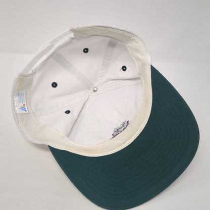 Fried Snapback Hat White One Size Adjustable Embroidered Colorblock HG