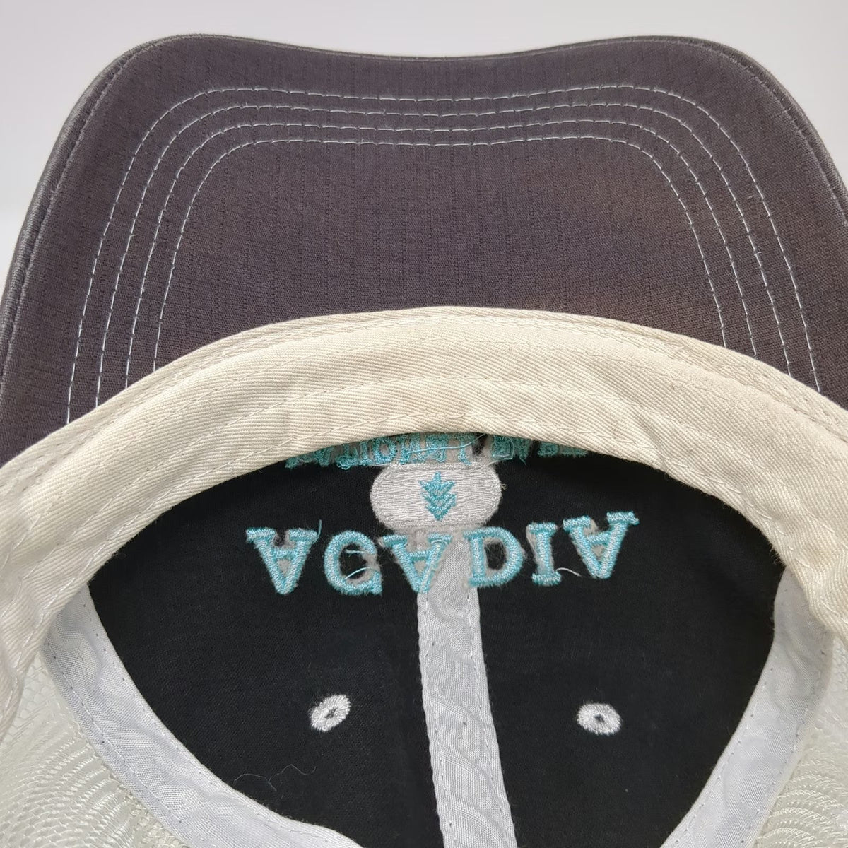 Prairie Mountain Trucker Hat Gray One Size Acadia National Park Snapback Mesh