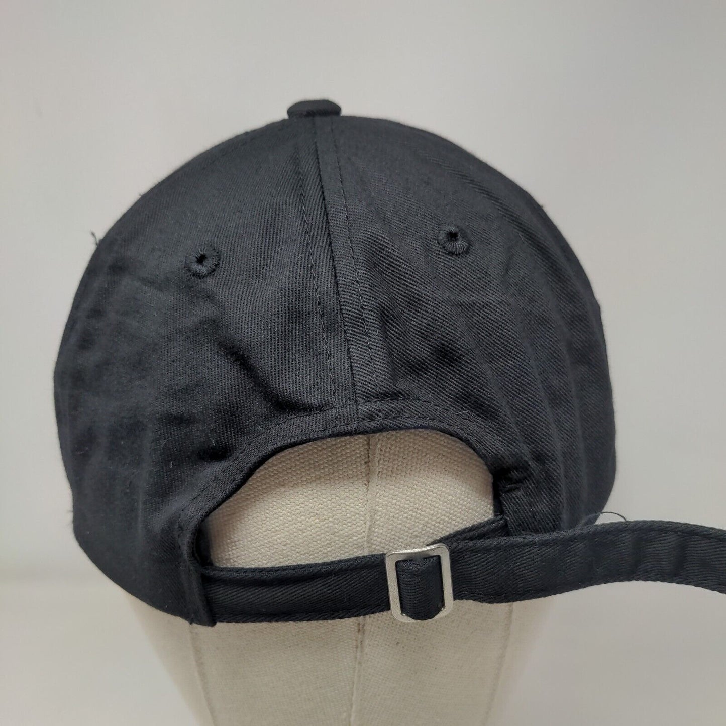 InuYasha Slideback Hat Black One Size Adjustable Vent Holes 6 Panel