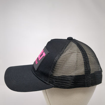Volt Cyclewear Snapback Mesh Back Trucker Hat Black One Size Adjustable