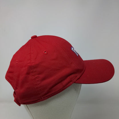 Firecrackers Strapback Hat Red OSFM Adjustable Embroidered Cotton New Era
