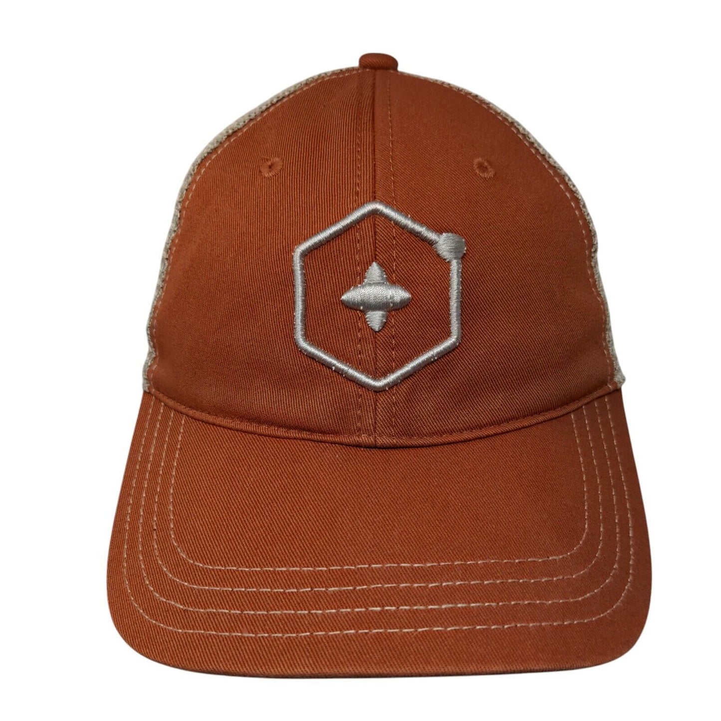 Richardson Snapback Mesh Back Trucker Hat Multi M/L Embroidered Colorblock