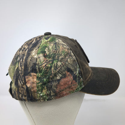 Outdoor Cap Baseball Cap Brown One Size Camo Distressed Advantech ZipSystem Hat