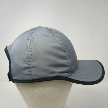 Nike Baseball Cap Gray One Size Dri-Fit Featherlight Strapback Recycled Hat