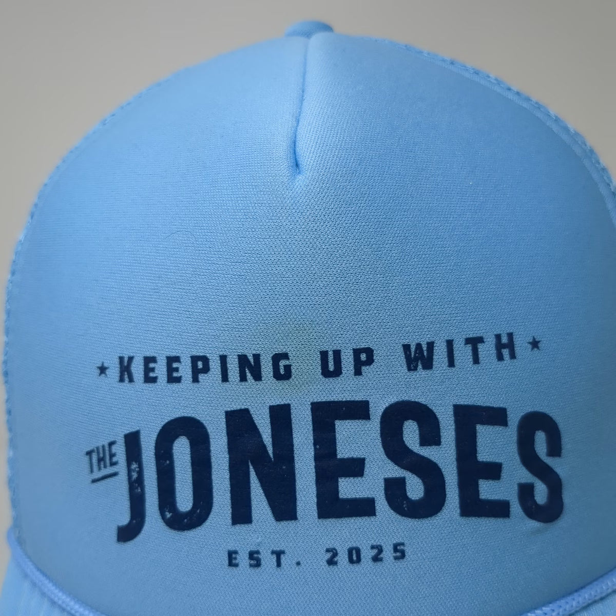 Nissin Cap Trucker Hat Blue One Size Keeping Up With The Joneses 2025 Snapback