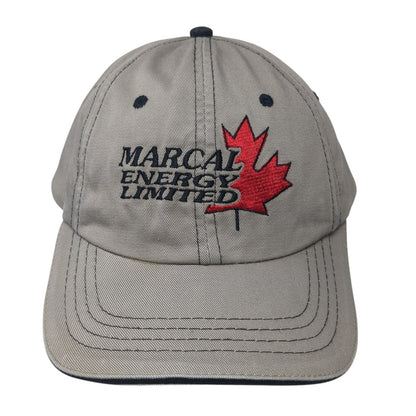 Marcal Energy Limited Baseball Cap Gray One Size Adjustable Embroidered AJM