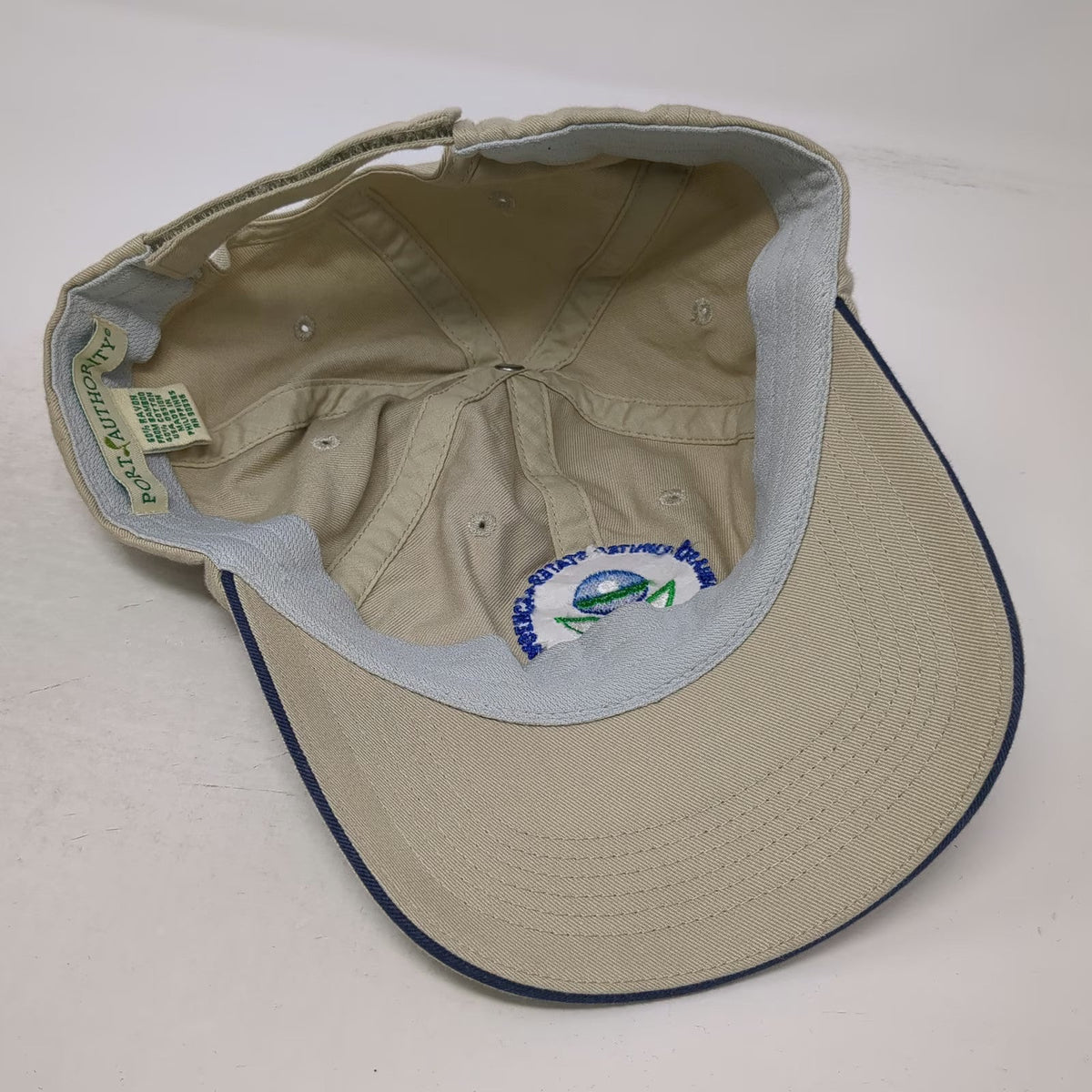 Port Authority Baseball Cap Beige OSFM EPA Environmental Protection Agency Hat